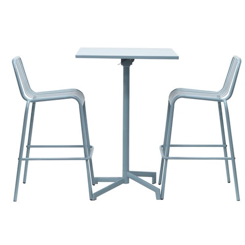 2 Seater Harvi Steel Outdoor Bistro Set