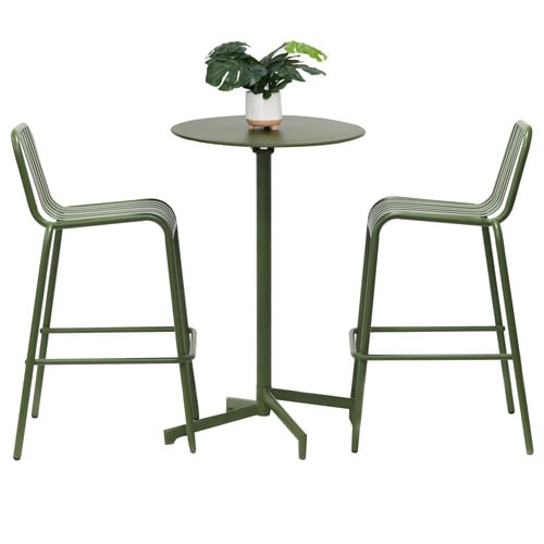 2 Seater Sadie Steel Outdoor Bistro Set