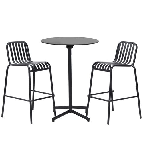 2 Seater Sadie Steel Outdoor Bistro Set