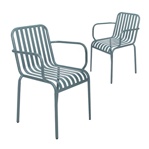 Brian Steel Outdoor Dining Chairs