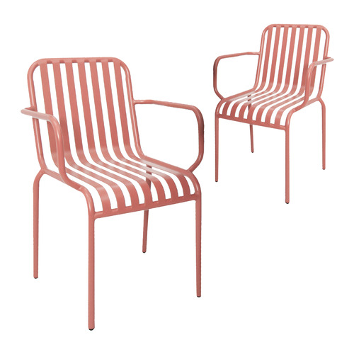 Brian Steel Outdoor Dining Chairs