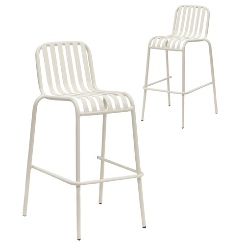 72cm Randall Steel Outdoor Bar Stools