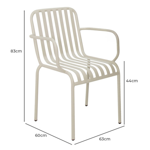 2 Seater Clifford Round Outdoor Bistro Set