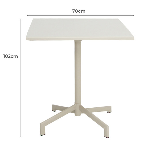 2 Seater Clifford Square Outdoor Bistro Set