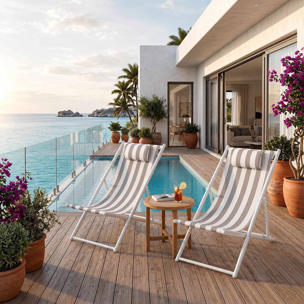 Colorado Foldable Deck Chairs