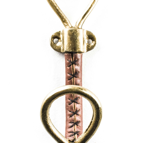 Single Leather Wall Hook