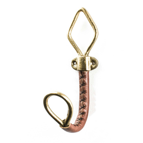 Single Leather Wall Hook