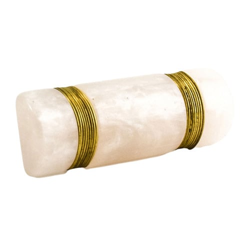 Gold Metal & Resin Knob
