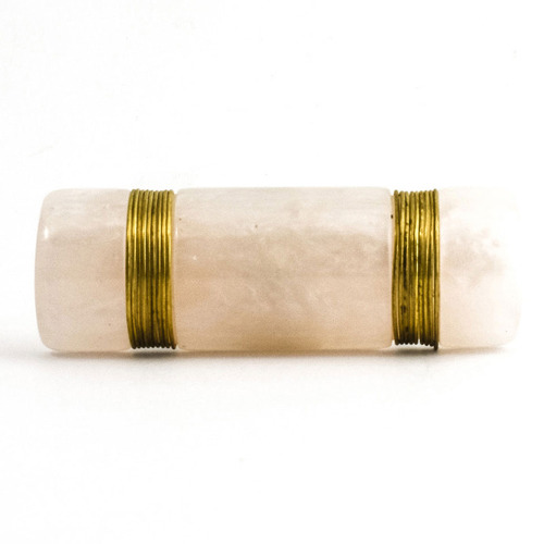 Gold Metal & Resin Knob