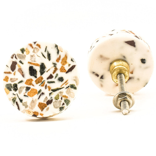 Round Terrazzo Knob