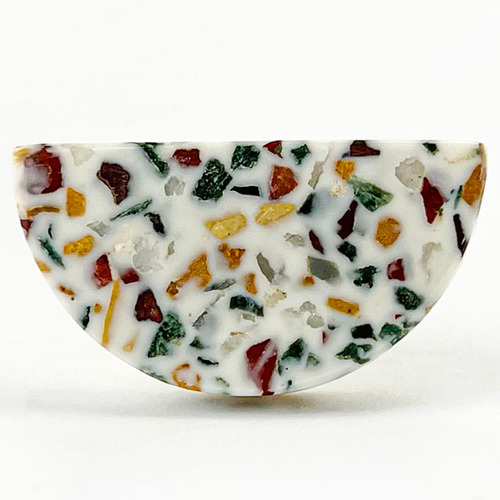 Half Moon Terrazzo Knob