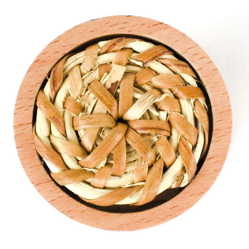 Rattan & Beech Wood Wall Hook