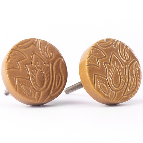 Flora Ceramic Cabinet Knob