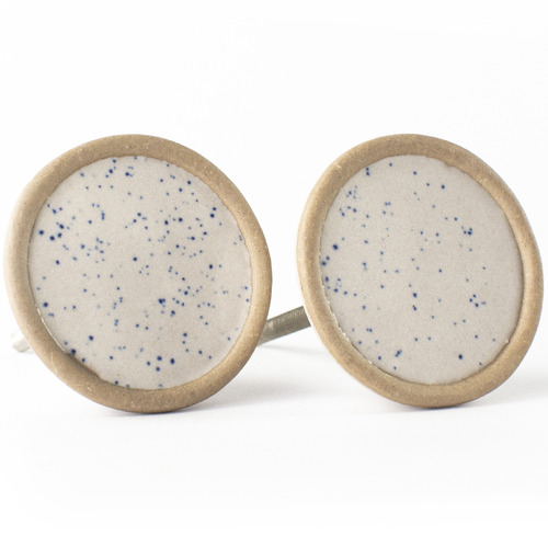 Speckled Ceramic Cabinet Knob