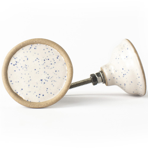 Speckled Ceramic Cabinet Knob