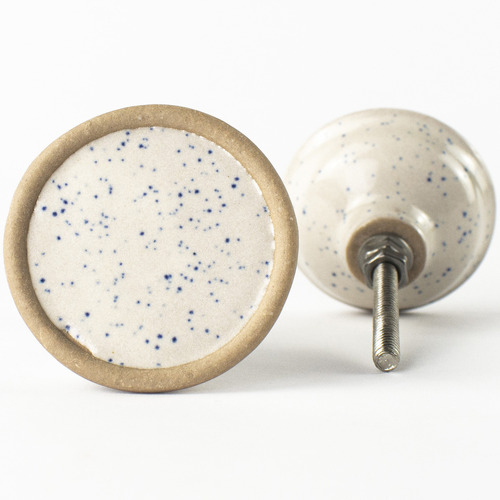 Speckled Ceramic Cabinet Knob