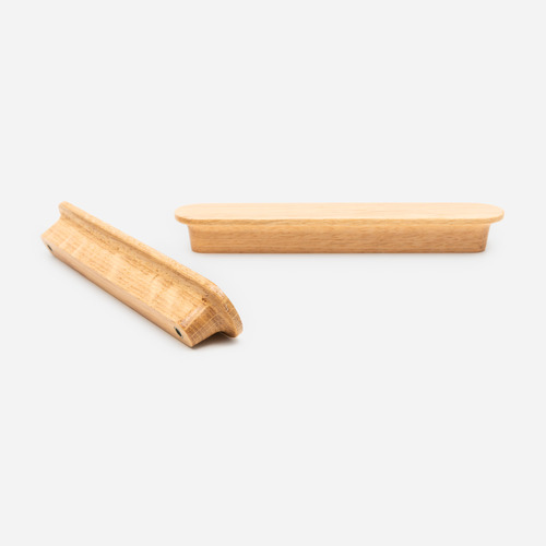 Blyth Oak Wood Ellipse Cabinet Handle