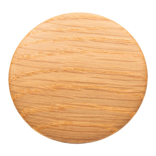 Blyth Oak Wood Disc Knob
