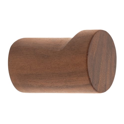 Cylinder Walnut Wall Hook