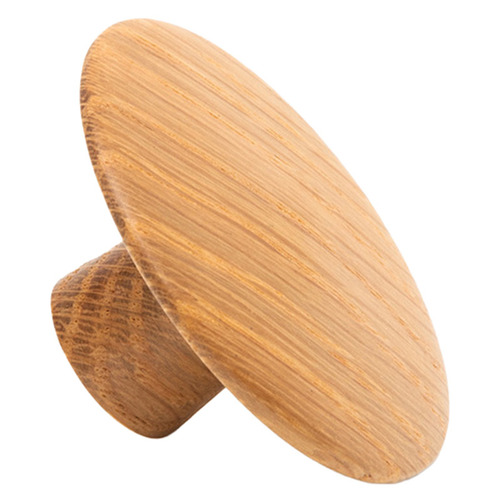 Blyth Oak Wood Disc Knob