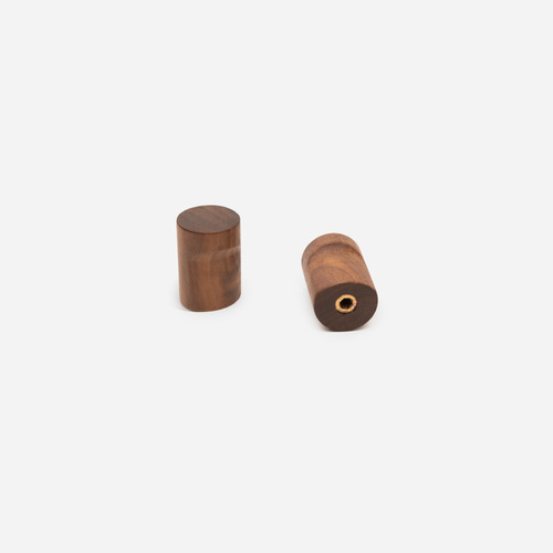 Cylinder Walnut Wall Hook