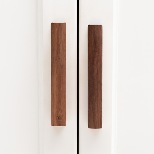 Loch Walnut Sleek Cabinet Handle