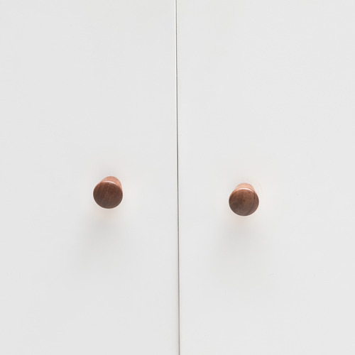 Loch Walnut Cylinder Knob