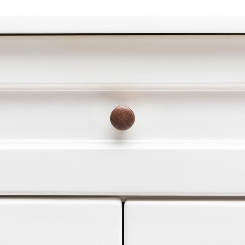Loch Walnut Cylinder Knob