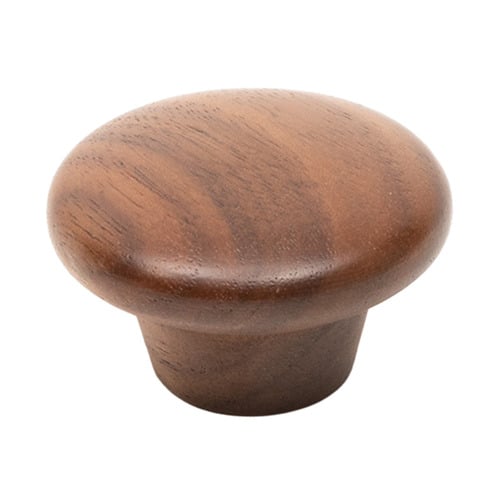 Loch Walnut button Round Knob