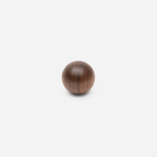 Loch Walnut Sphere Knob