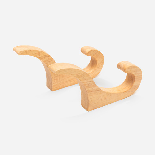 top & Tail Wooden Wall Hook