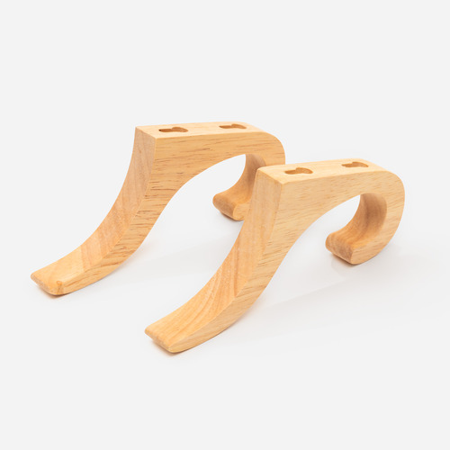 top & Tail Wooden Wall Hook