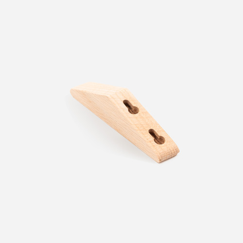 Rubberwood Wedged Wall Hook
