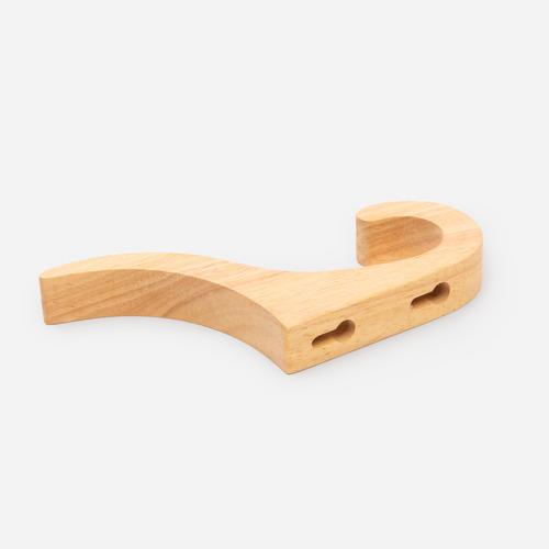 top & Tail Wooden Wall Hook