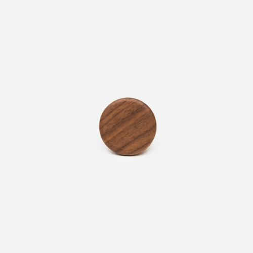 Loch Walnut Cone Knob