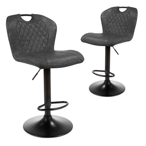 Baggio Upholstered Adjustable Barstools