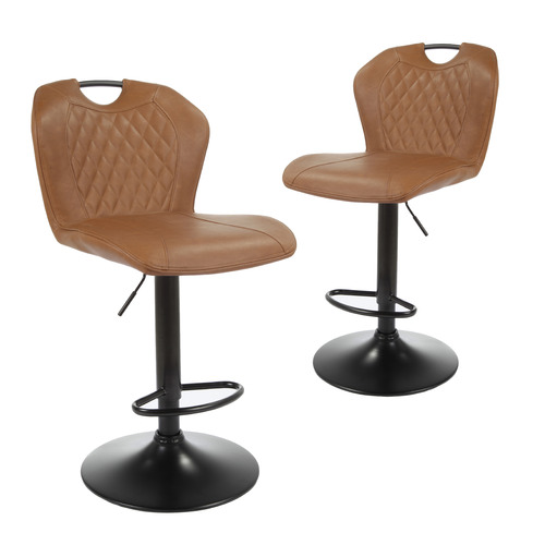Baggio Upholstered Adjustable Barstools