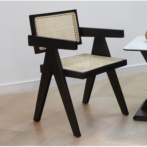 Keys Road Designs Wesley Rattan Dining Chairs Temple & ster