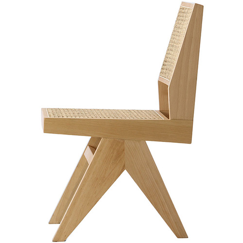 Keys Road Designs Maeve Beech Wood & Rattan Dining Chairs Temple