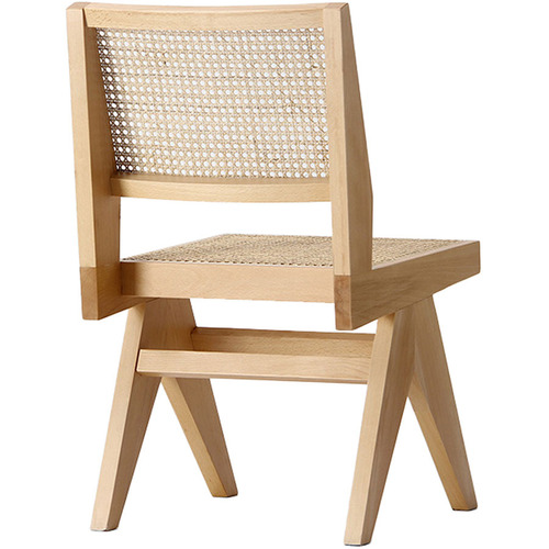 Keys Road Designs Maeve Beech Wood & Rattan Dining Chairs Temple