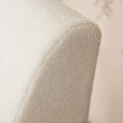 Cozy Bouclé Occasional Chair