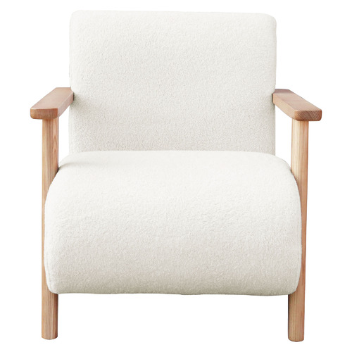 Cozy Bouclé Occasional Chair