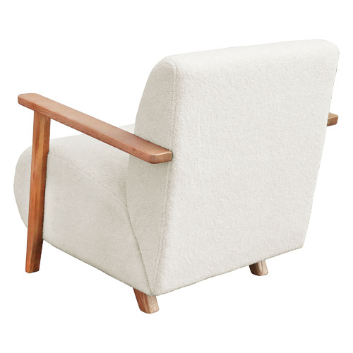 Cozy Bouclé Occasional Chair