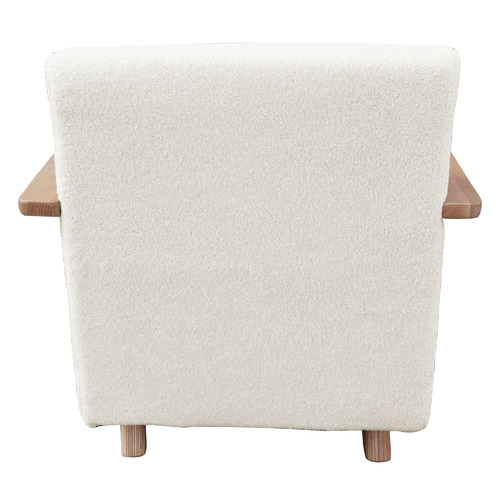 Cozy Bouclé Occasional Chair