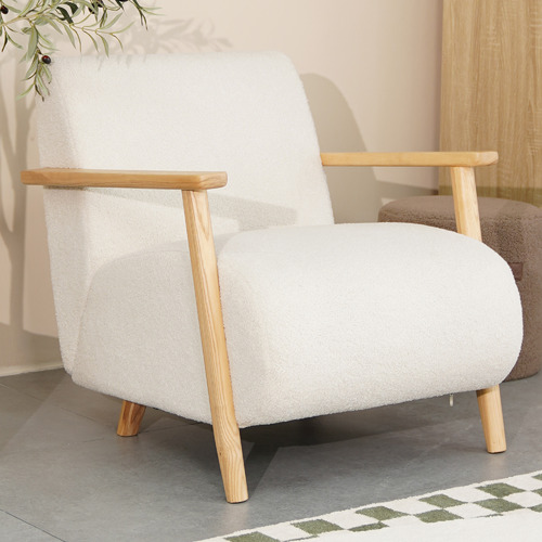 Keys Road Designs Clay Boucle Occasional Chair Temple & ster