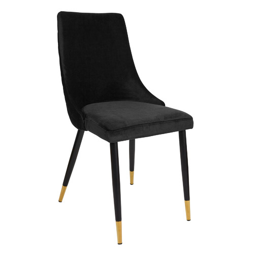 Keys Road Designs Zahara Velvet Dining Chairs | Temple & Webster