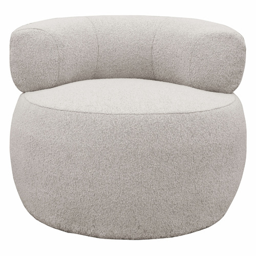 Brey Boucle Swivel Accent Chair
