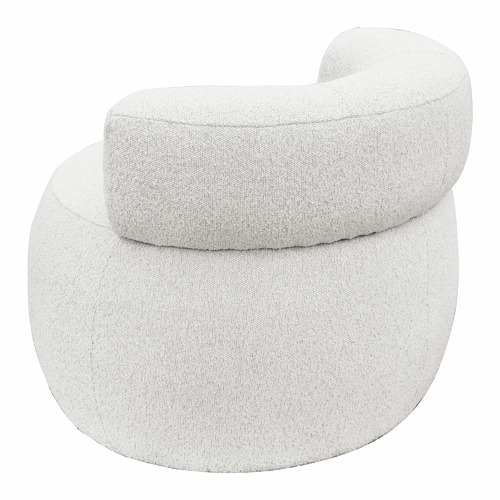 Brey Boucle Swivel Accent Chair