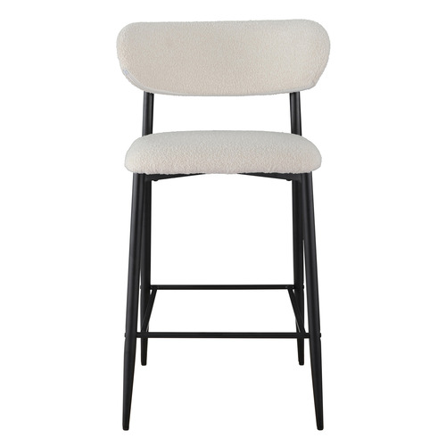 66cm Lorwie Boucle Barstools