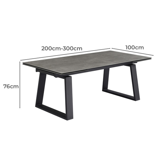 Vektas Extendable Outdoor Dining Table